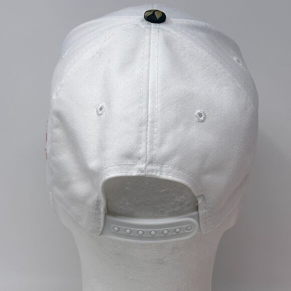 Visionary Hat Baseball Cap Floral Flowers Three Ds 6 Panel Snapback White - Picture 3 of 12